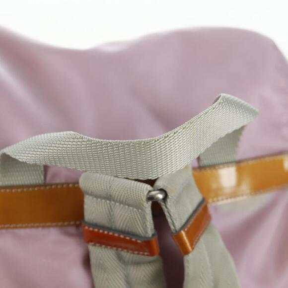 PRADA Backpack Nylon Pink Silver Auth 161509 main image 13